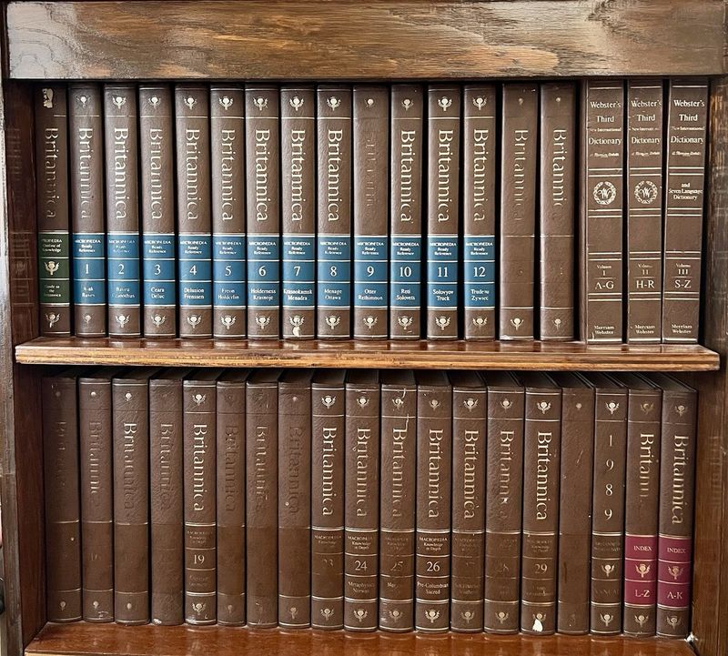 Encyclopedias and Outdated Reference Books