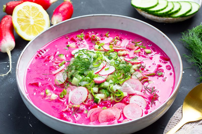 Chlodnik (Cold Beet Soup)