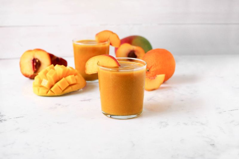 Peach and Mango