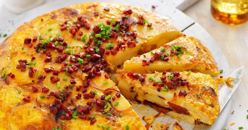 Tortilla de Chorizo (Chorizo Omelette)