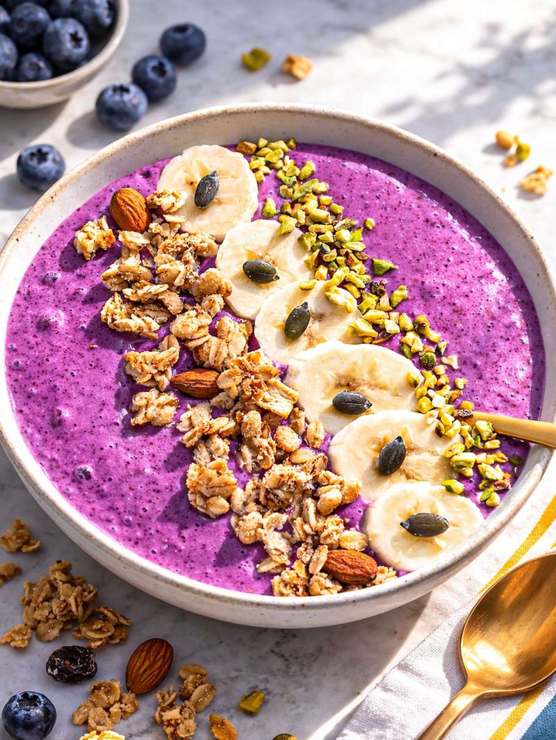 Pistachio and Berry Breakfast Bowl