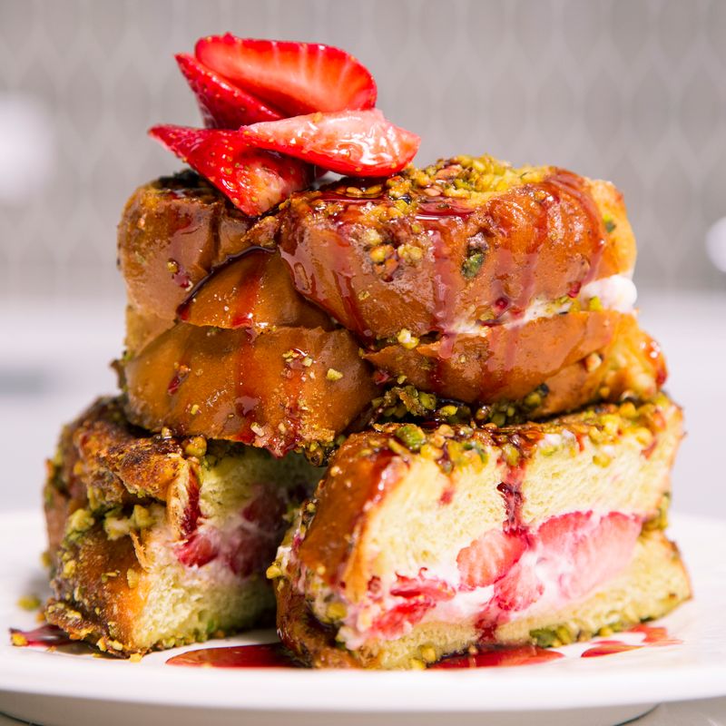 Pistachio French Toast
