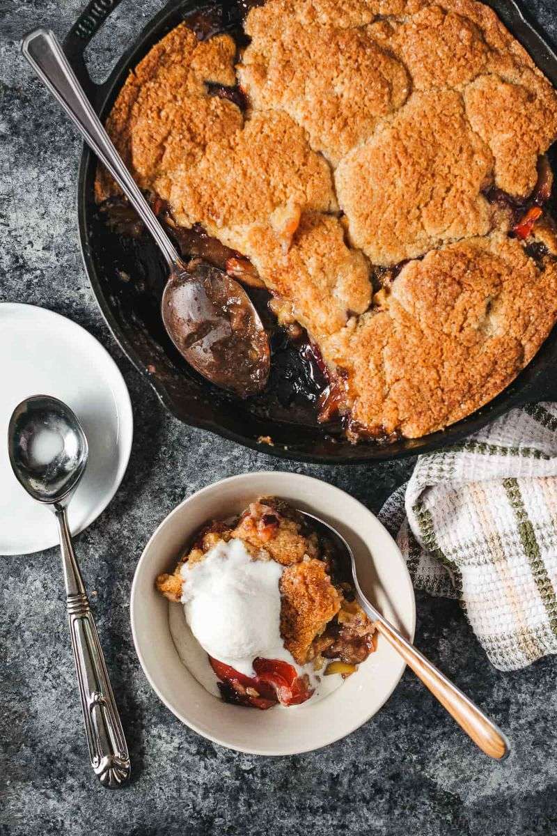 Plum Cobbler