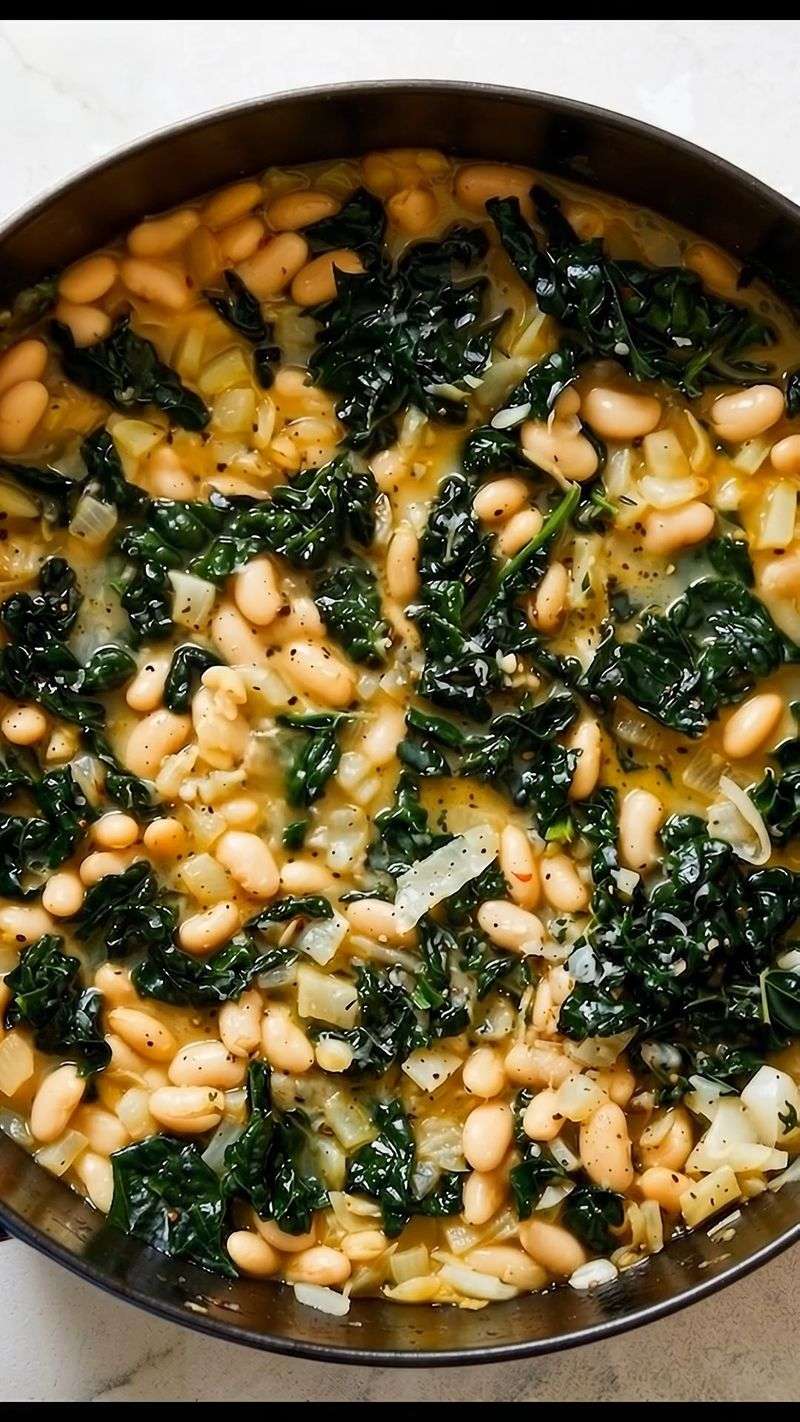White Bean and Kale Casserole