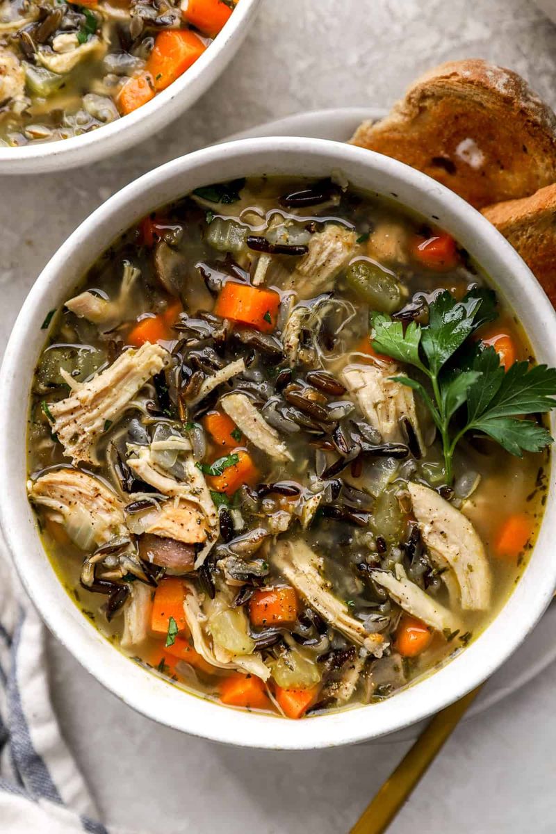 Turkey and Wild Rice Soup