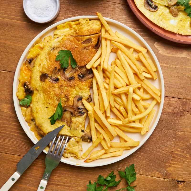French Fry Omelette