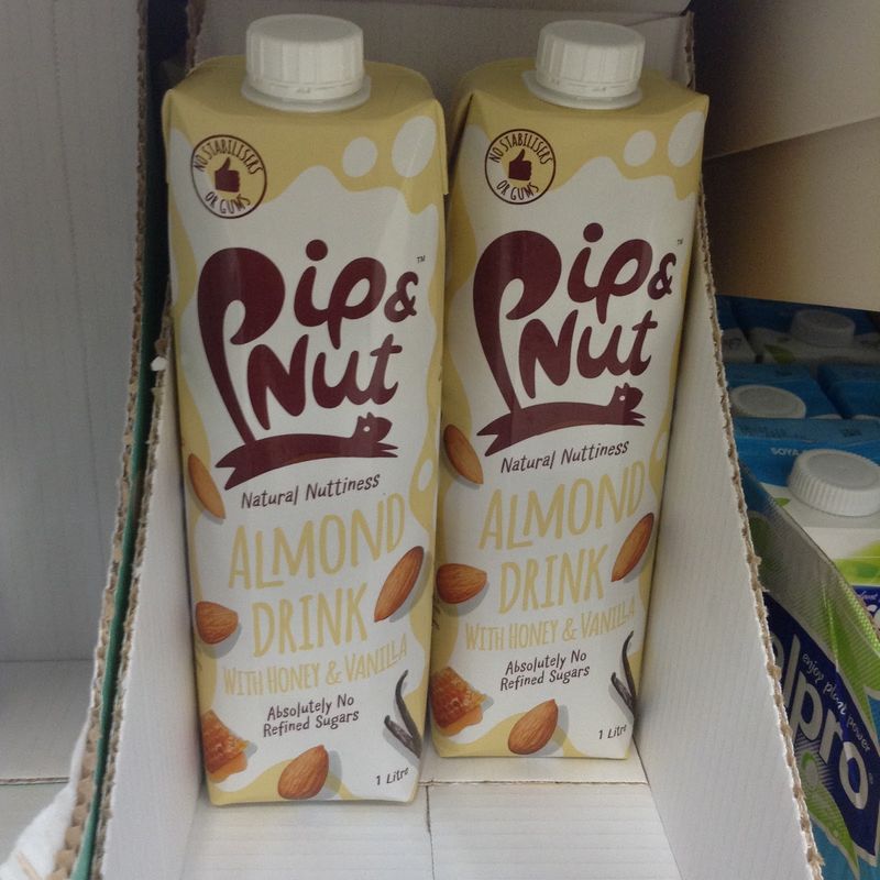 Pip and Nut Almond Milk and Banana Juice Blend