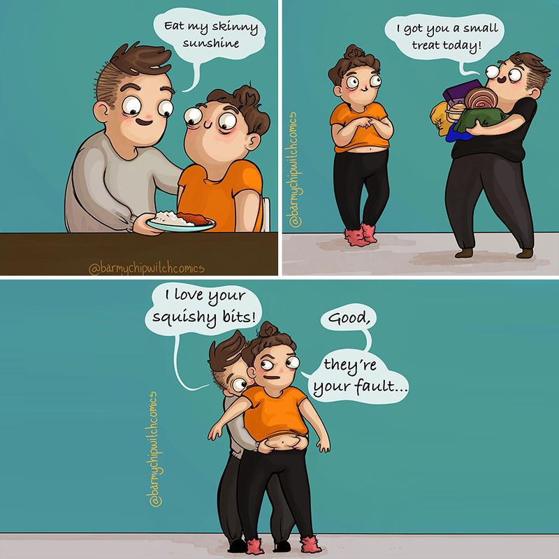 Barmy Chip Witch Relationship Comics