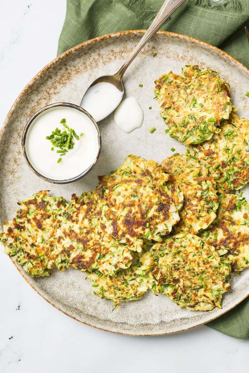Zucchini Mini Pancakes