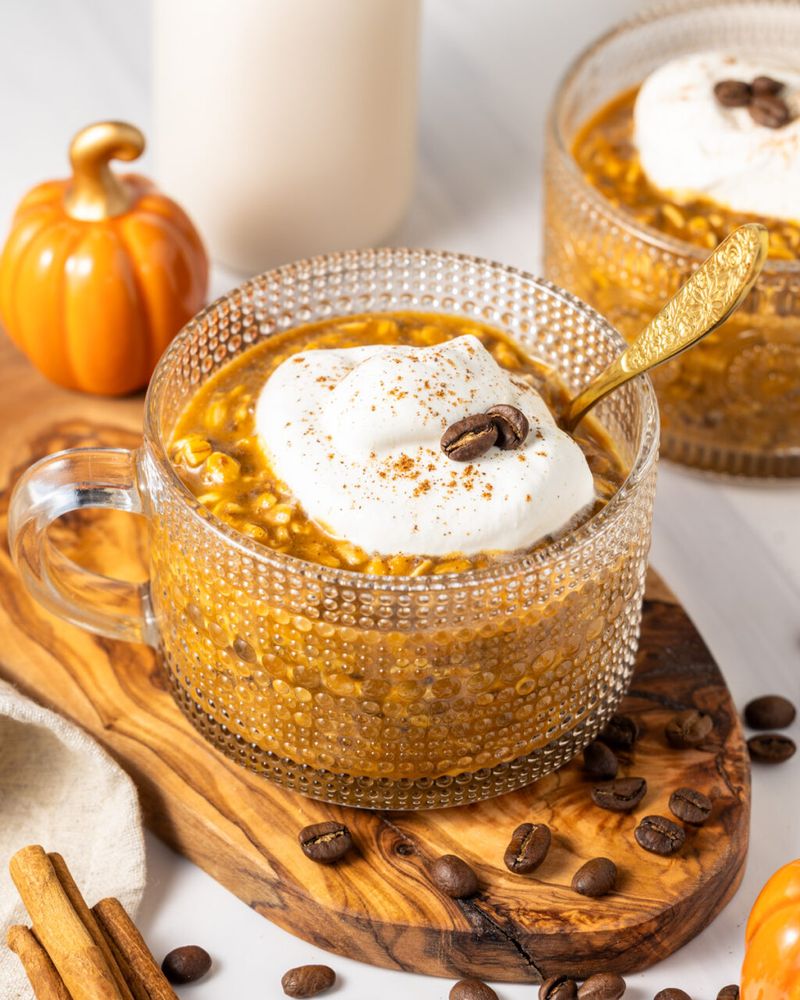 Pumpkin Spice Latte Oatmeal