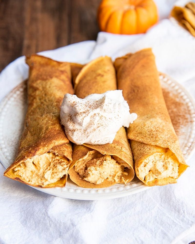Pumpkin Crepes