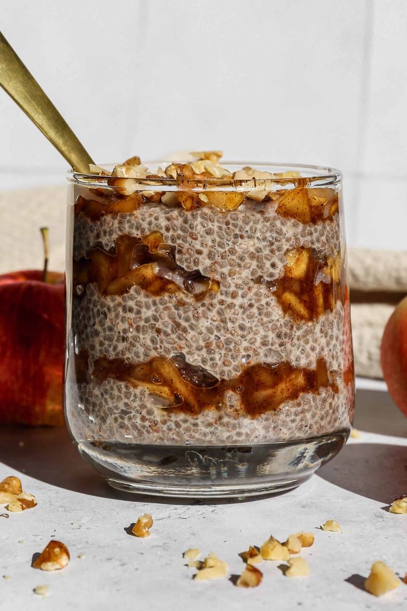Apple Cinnamon Chia Seed Pudding