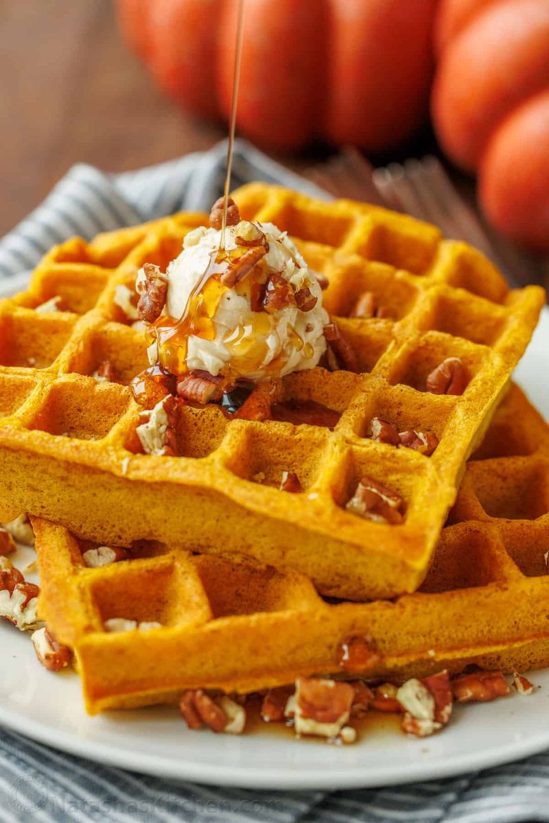 Pumpkin Waffles