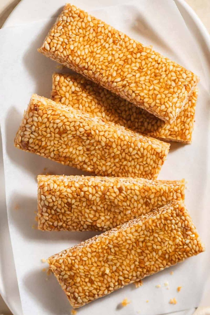 Sesame and Honey Seed Bars