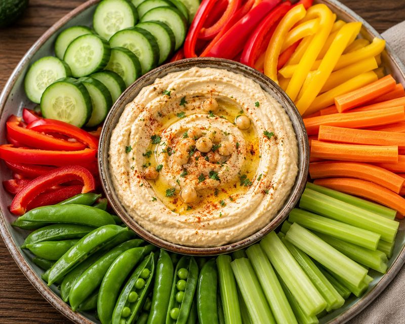 Hummus and Veggies