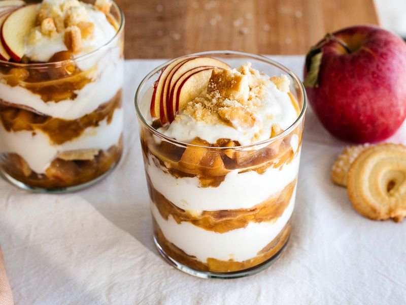 Apple Cinnamon Yogurt Parfait