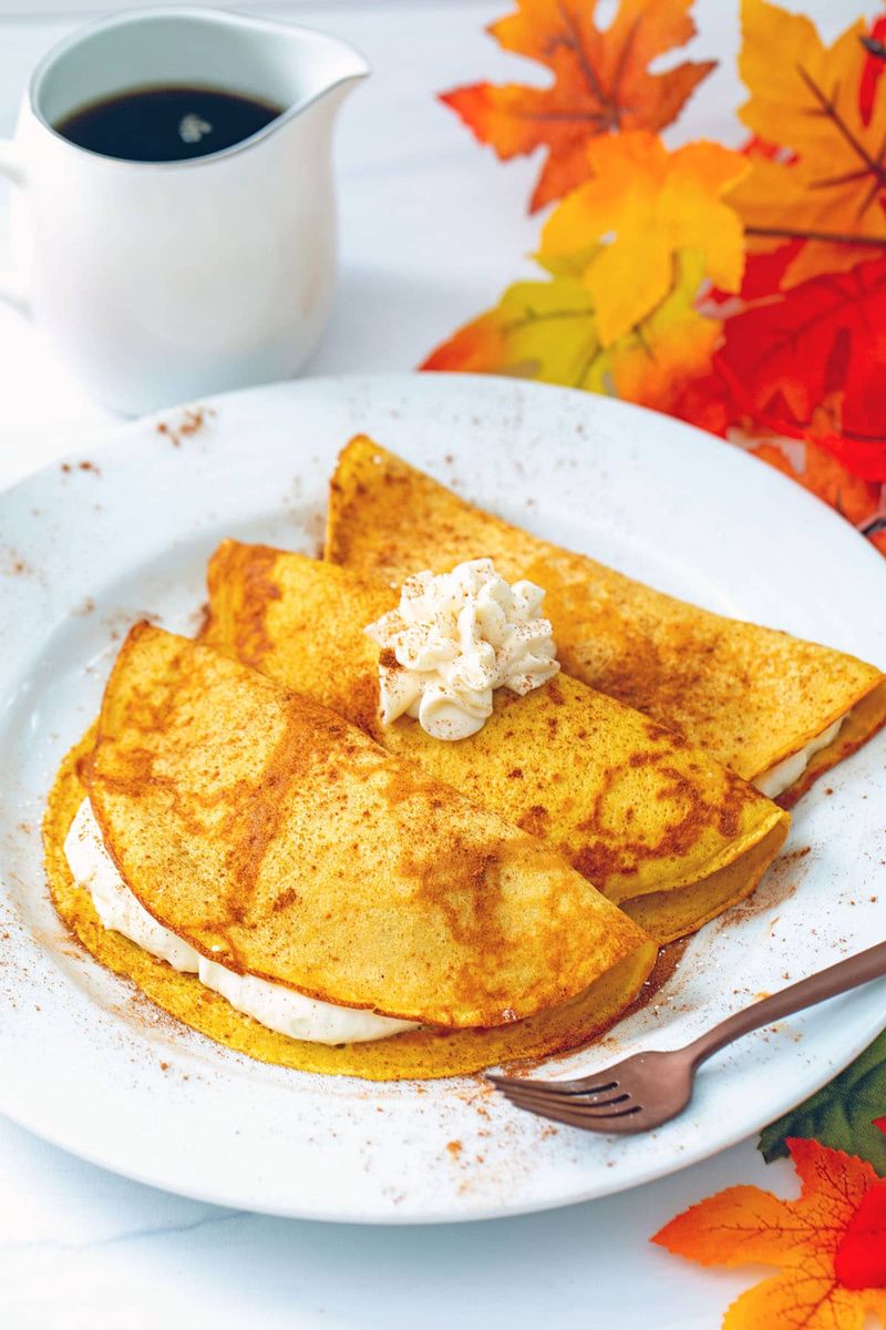 Pumpkin Crepes