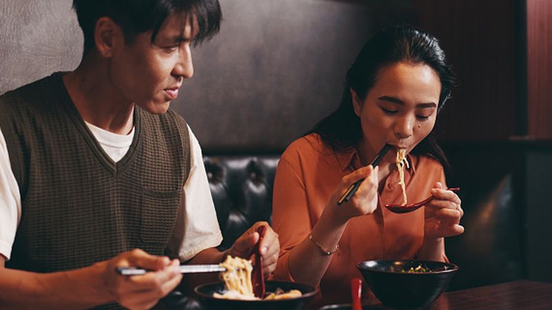 Slurping Soup or Drinks Loudly