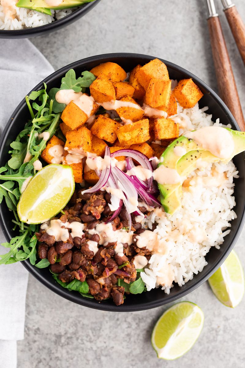 Sweet Potato and Black Bean Bowl