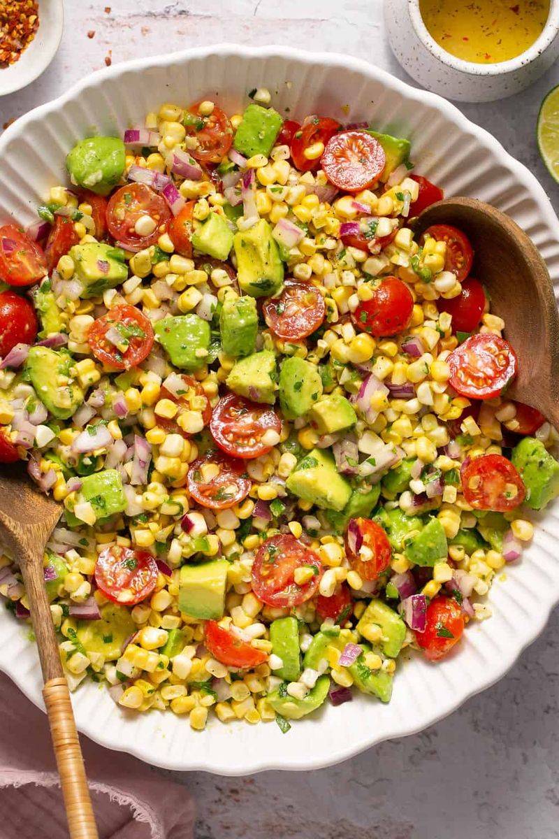Corn and Avocado Salad