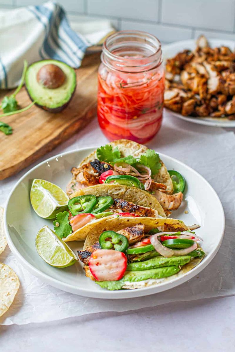 Pickled Radishes for Tacos and Bowls