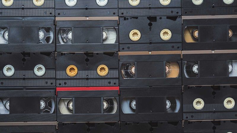 VHS Tapes and VCRs