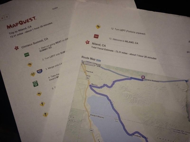Printing Out MapQuest Directions Before Every Road Trip