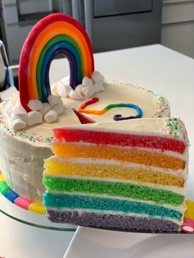 Rainbow Cake