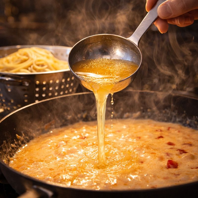 Use Pasta Cooking Water to Build Better Sauces
