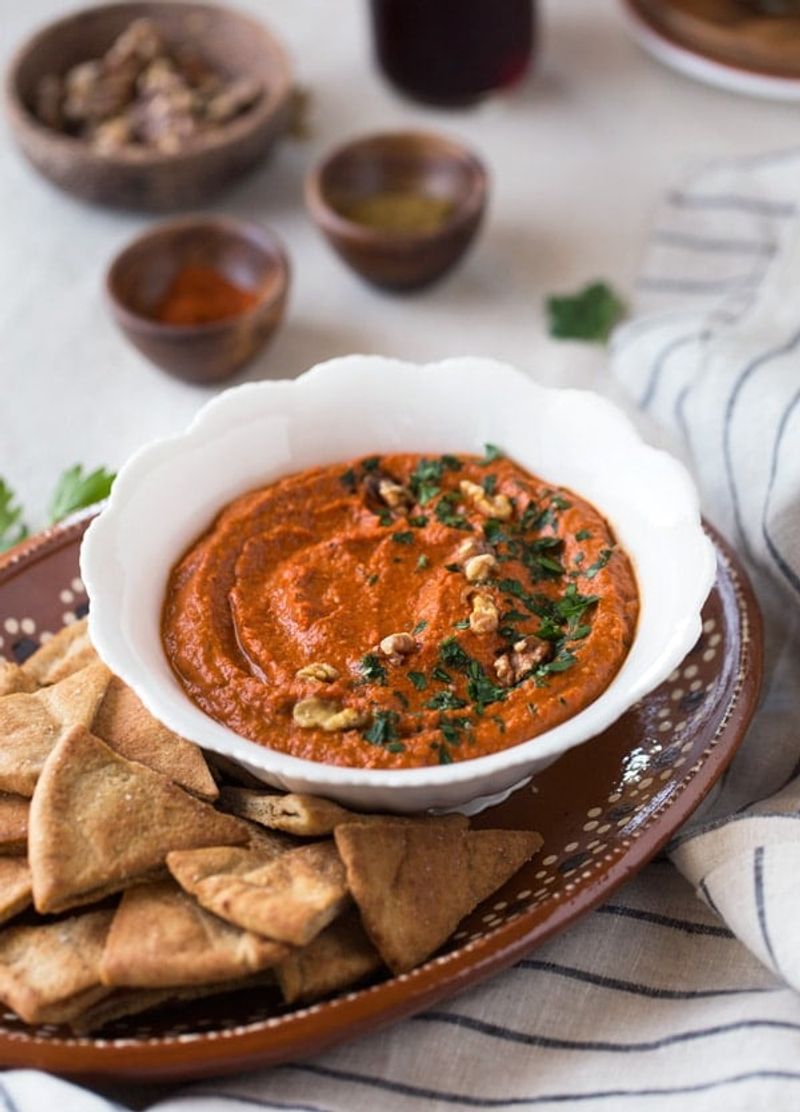 Smoky Roasted Red Pepper Spread