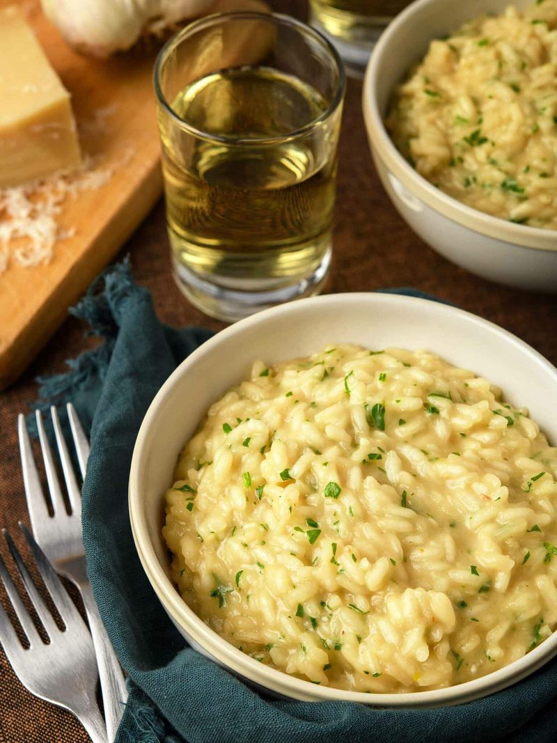 Roasted Garlic Risotto