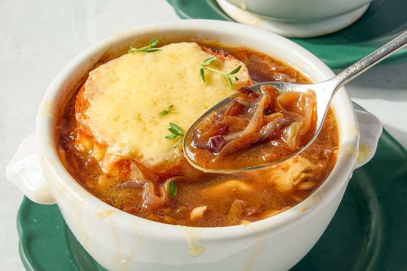 Roasted Garlic French Onion Soup