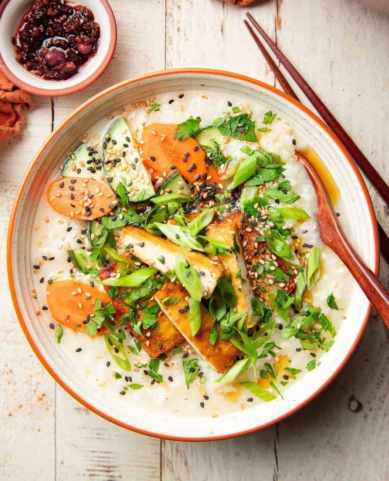 Roasted Veggie Congee