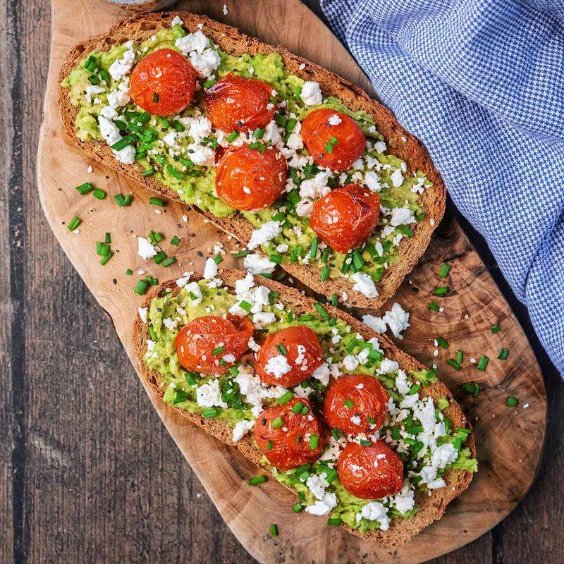 Veggie-Loaded Avocado Toast