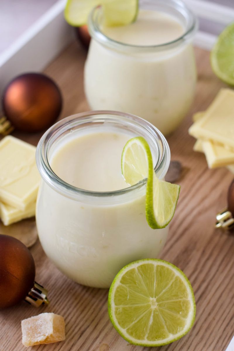 Coconut Lime Pots de Creme