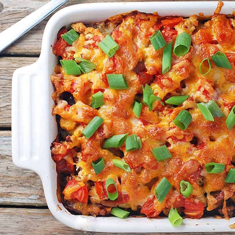 Black Bean and Corn Casserole