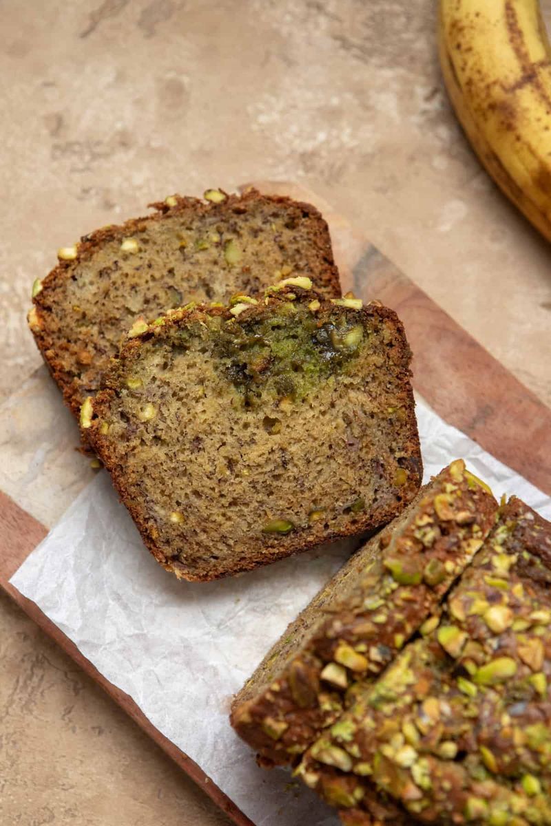 Pistachio Banana Bread