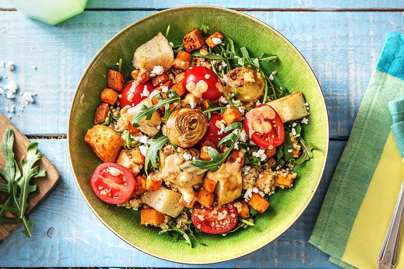 Quinoa and Roasted Vegetable Bowl