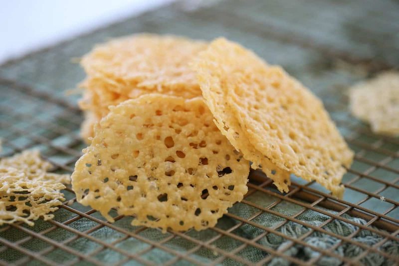 Baked Parmesan Crackers