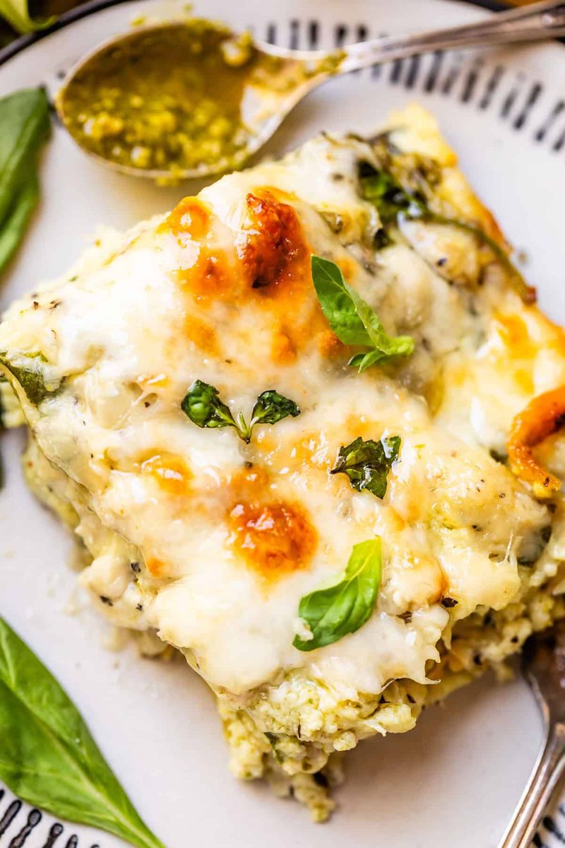 Chicken and Pesto Lasagne