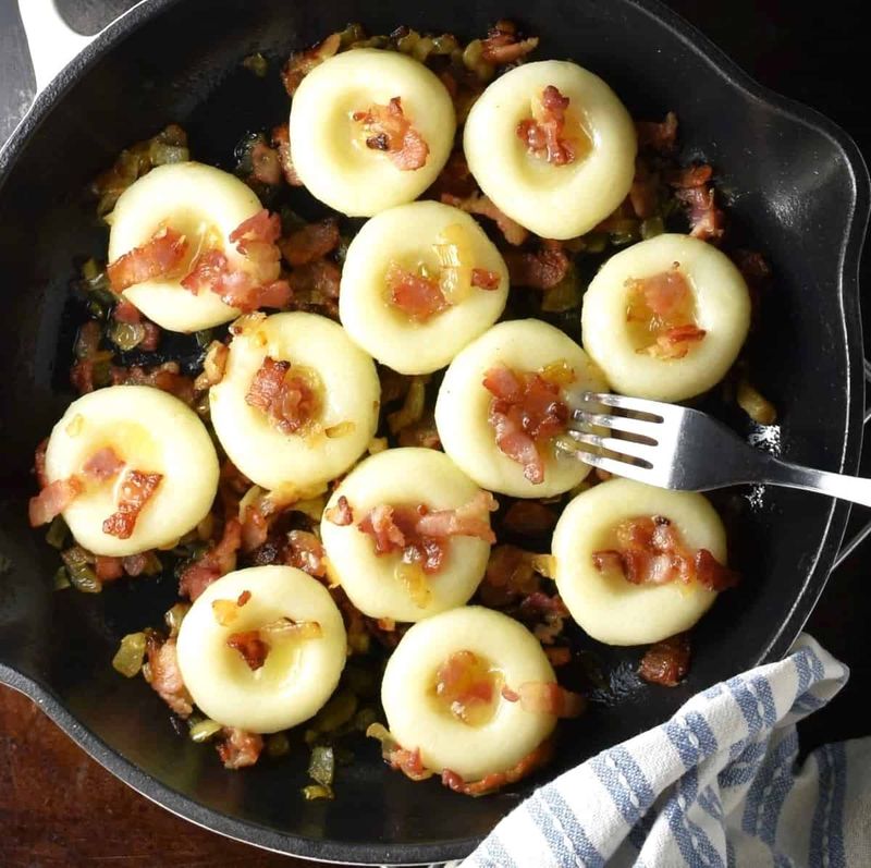 Kluski Slaskie (Silesian Potato Dumplings)