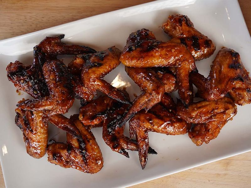 Honey Garlic Chicken Wings