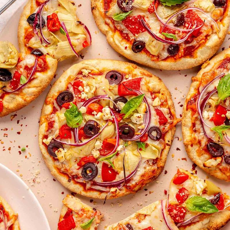 Mini Pita Pizzas