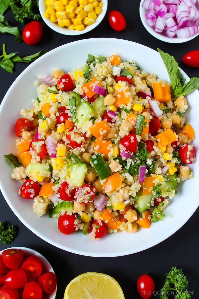 Quinoa Salad with Veggies