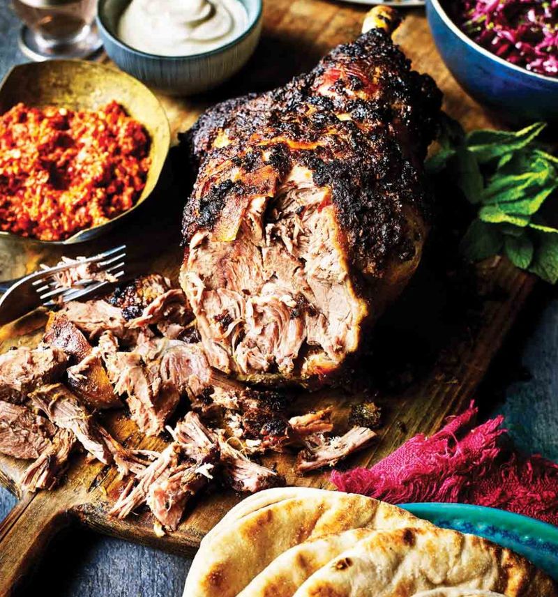 Pulled Lamb with Harissa