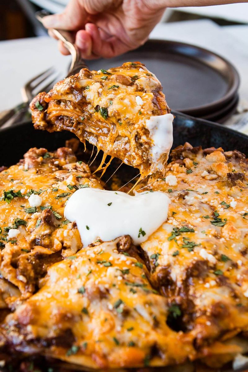 Skillet Enchilada Casserole