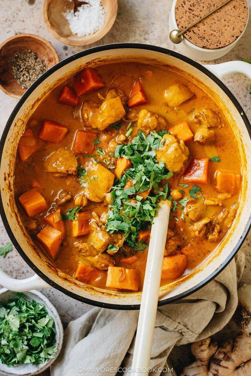Chicken and Sweet Potato Curry