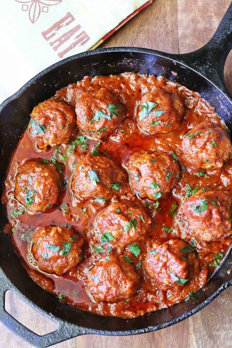 Meatballs in Tomato Sauce