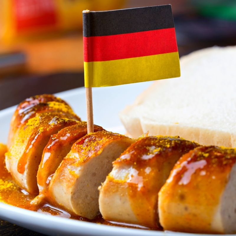 Currywurst Sandwich - Germany
