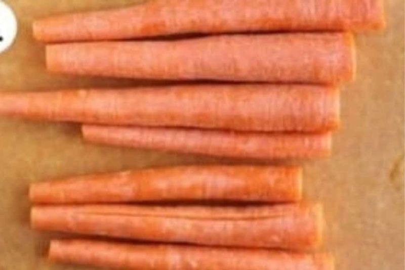 Cooked Carrot Sticks